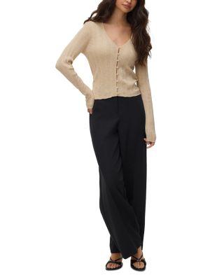 Vmpeach Ribbed Cardigan by VERO MODA