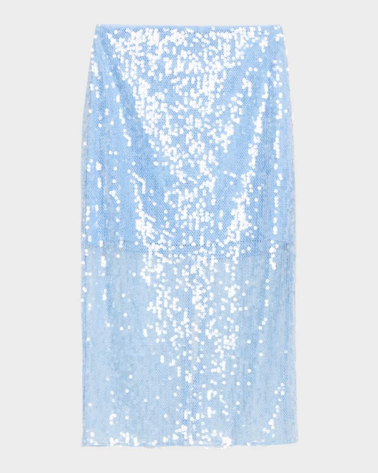 Allora Sequined Midi Skirt by VERONICA BEARD