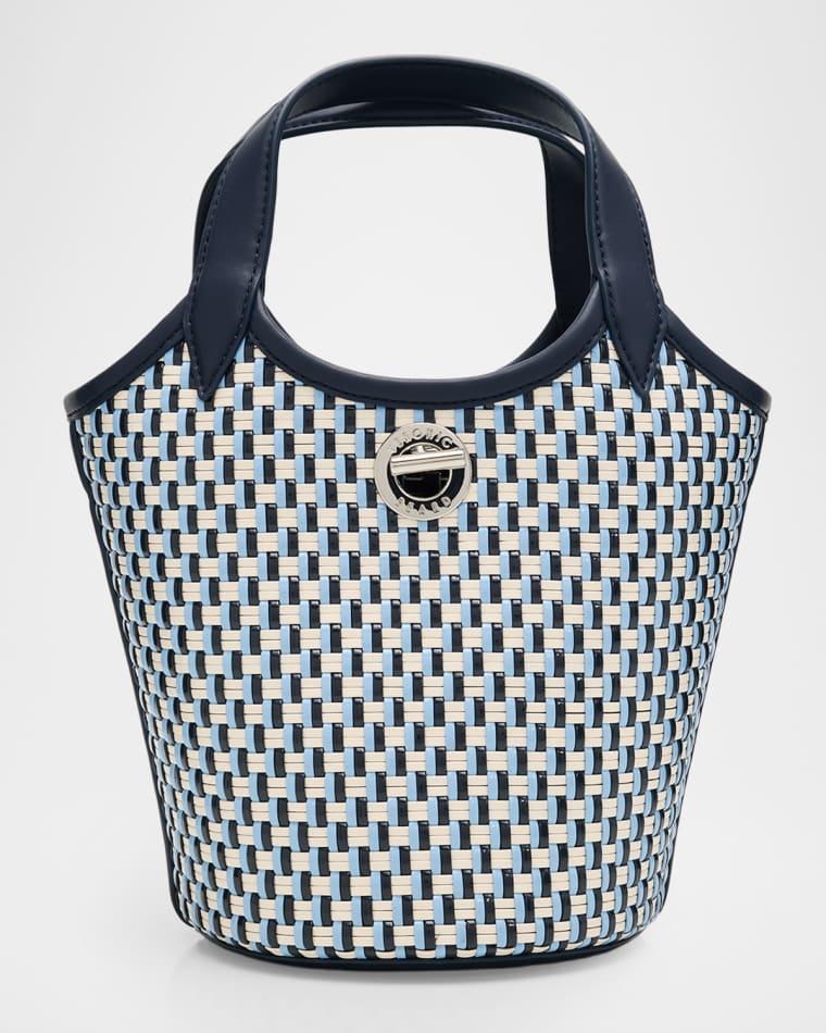 Anchor Woven Vegan Leather Top-Handle Bag by VERONICA BEARD