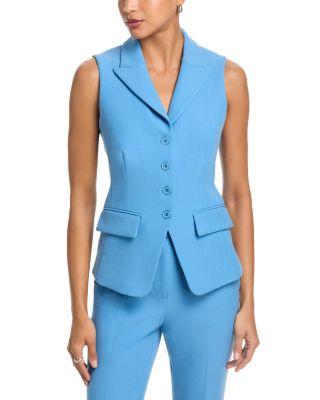 Benny Peak Lapel Vest by VERONICA BEARD