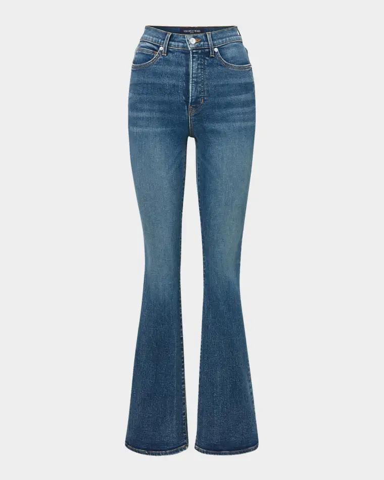 Beverly High-Rise Skinny Flare Jeans by VERONICA BEARD