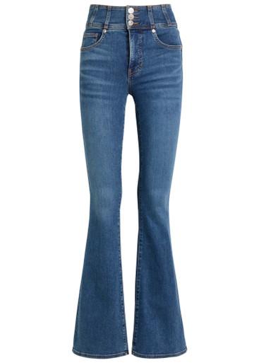 Beverly flared-leg jeans by VERONICA BEARD