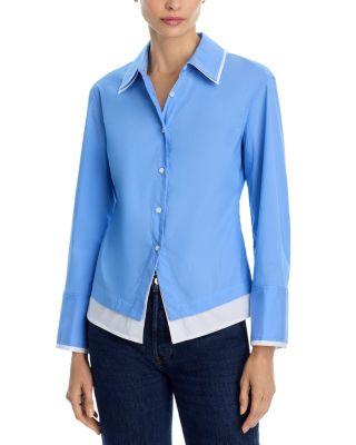 Bonnie Layered Look Shirt by VERONICA BEARD