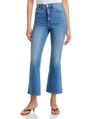 Carson High Rise Ankle Flare Jeans in French Kiss by VERONICA BEARD