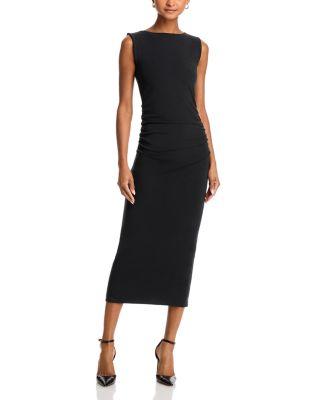Charissa Ruched Midi Dress by VERONICA BEARD