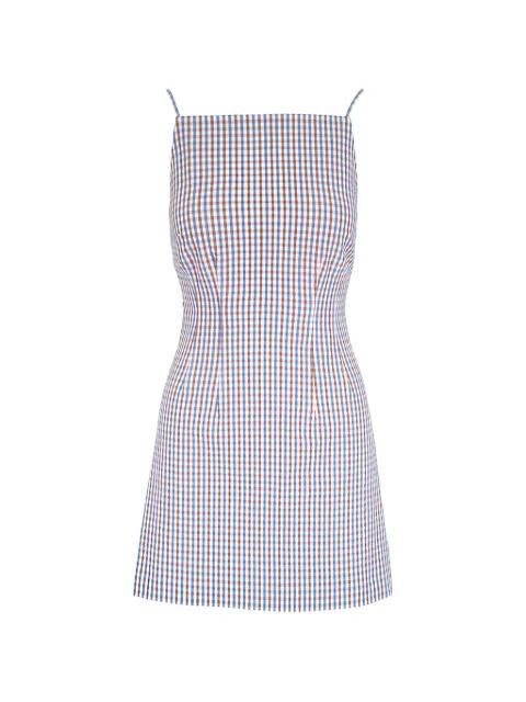 Chester gingham-check dress by VERONICA BEARD