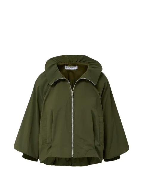 Circe zipped hoodied jacket by VERONICA BEARD