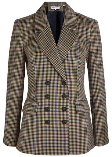 Claude Dicky plaid stretch-wool blazer by VERONICA BEARD
