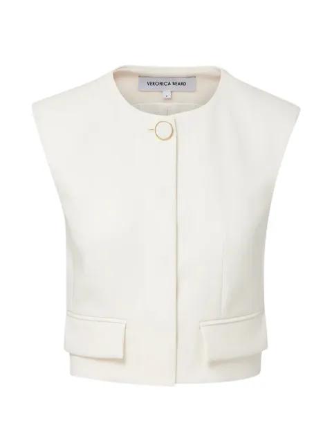 Cliffwood flap-pocket gilet by VERONICA BEARD