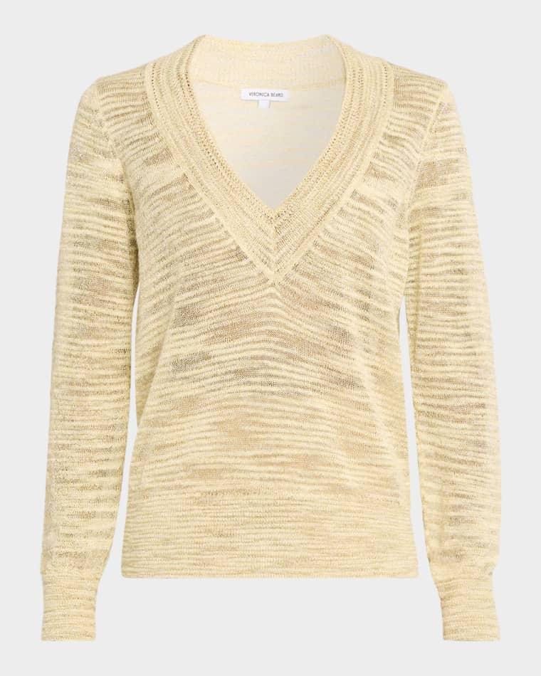 Coleta V-Neck Sweater by VERONICA BEARD