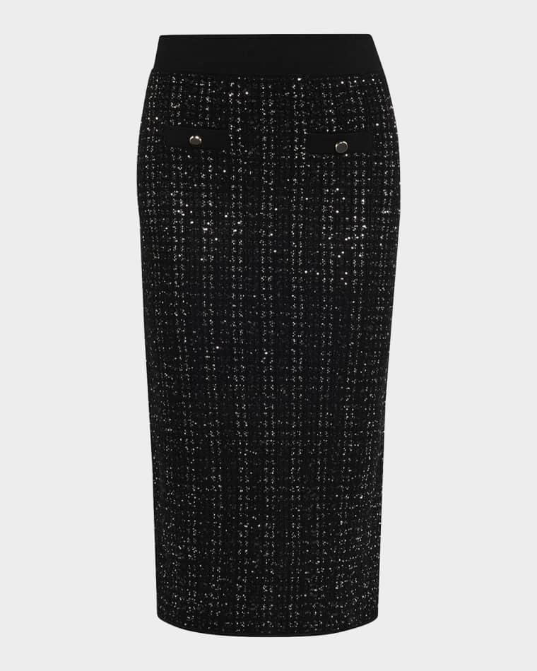 Corbin Knit Midi Skirt by VERONICA BEARD