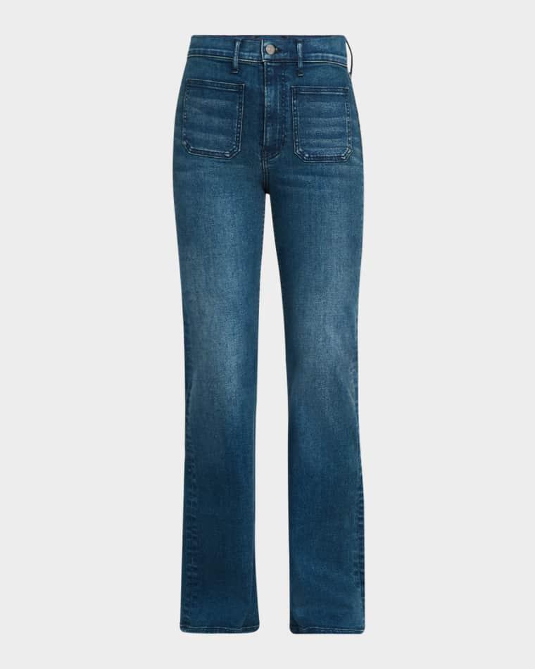 Crosbie High-Rise Wide Loafer Jeans by VERONICA BEARD