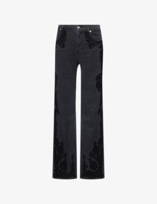 Crosbie Wide-Leg Stretch-Denim Blend Jeans by VERONICA BEARD