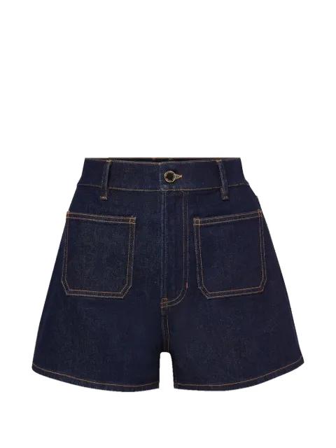 Elijah button-fastening shorts by VERONICA BEARD