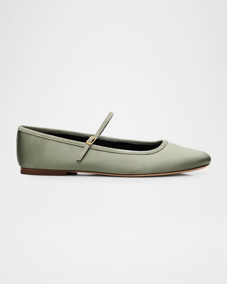 Ellie Satin Ballerina Flats by VERONICA BEARD