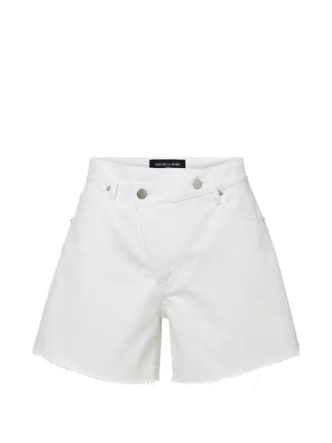 Ellis crossover-waistband shorts by VERONICA BEARD