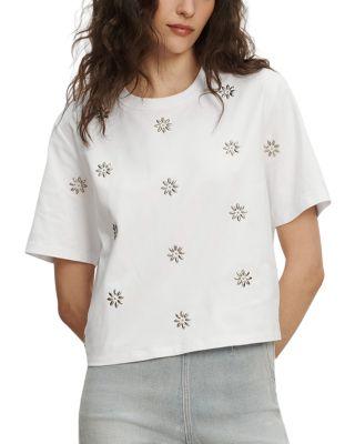 Embellished Sebastian Tee by VERONICA BEARD