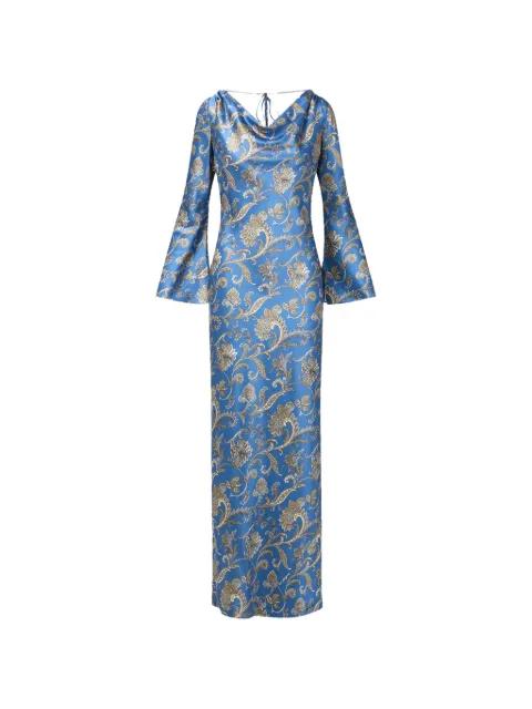 Ember bell sleeve floral maxi dress by VERONICA BEARD