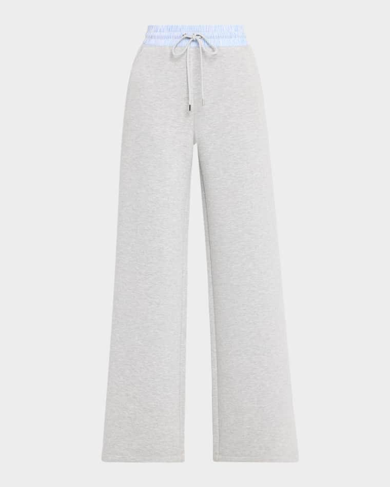 Ernie Stretch-Scuba Drawstring Pants by VERONICA BEARD