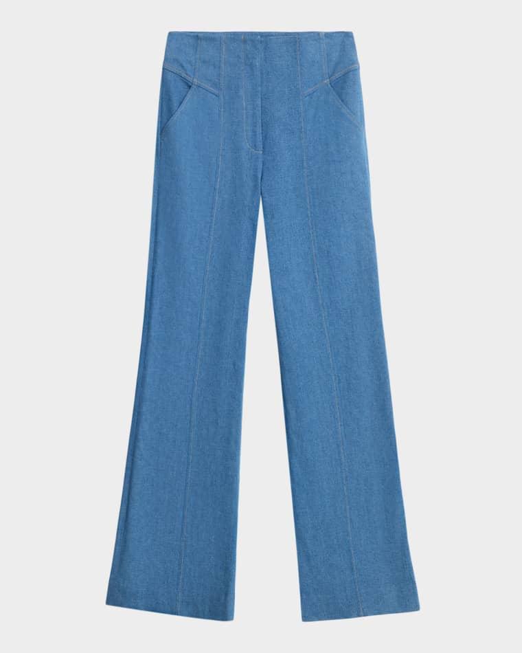 Frenkle Denim Pants by VERONICA BEARD