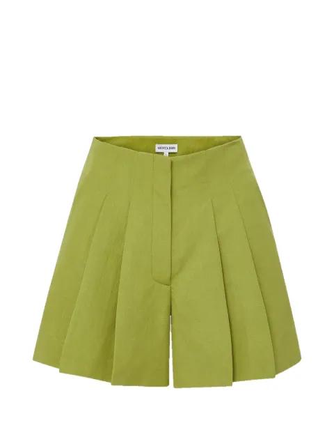 Gables pleated shorts by VERONICA BEARD