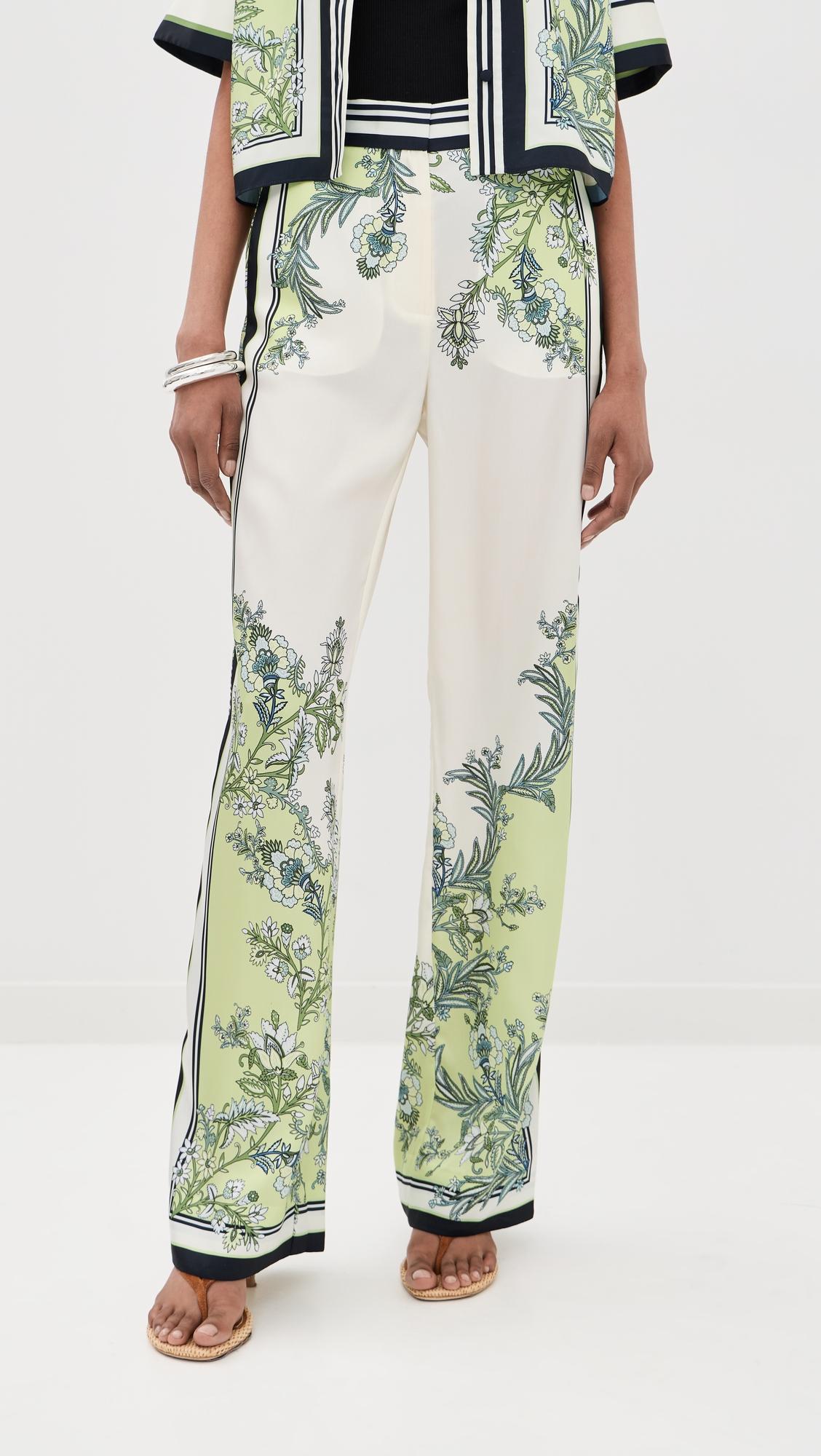 Grigore Satin Pants by VERONICA BEARD