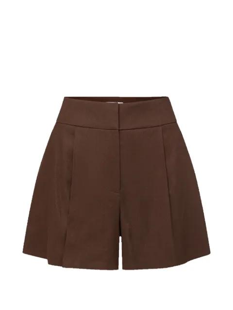 Haina pleated shorts by VERONICA BEARD