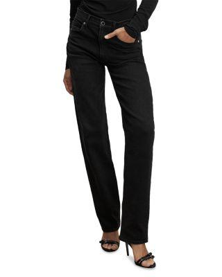 Harley High Rise Arc Jeans in Washed Onyx by VERONICA BEARD