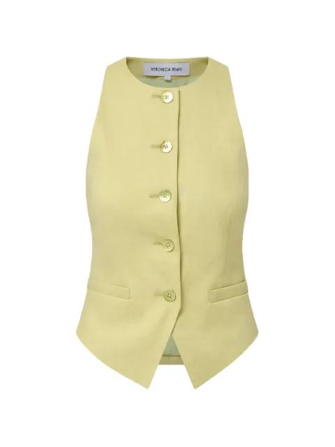 Hartwell button-up vest by VERONICA BEARD