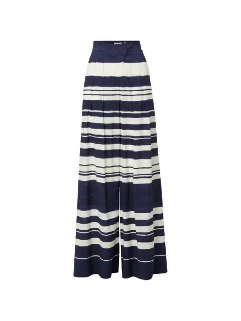 Heron striped trousers by VERONICA BEARD