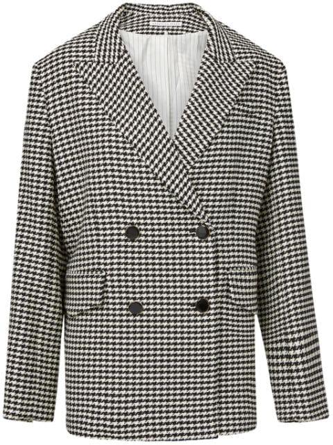 Hutchinson houndstooth-pattern blazer by VERONICA BEARD