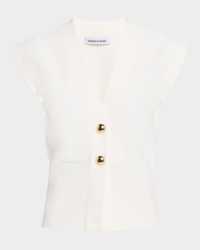 Isador Knit Vest by VERONICA BEARD