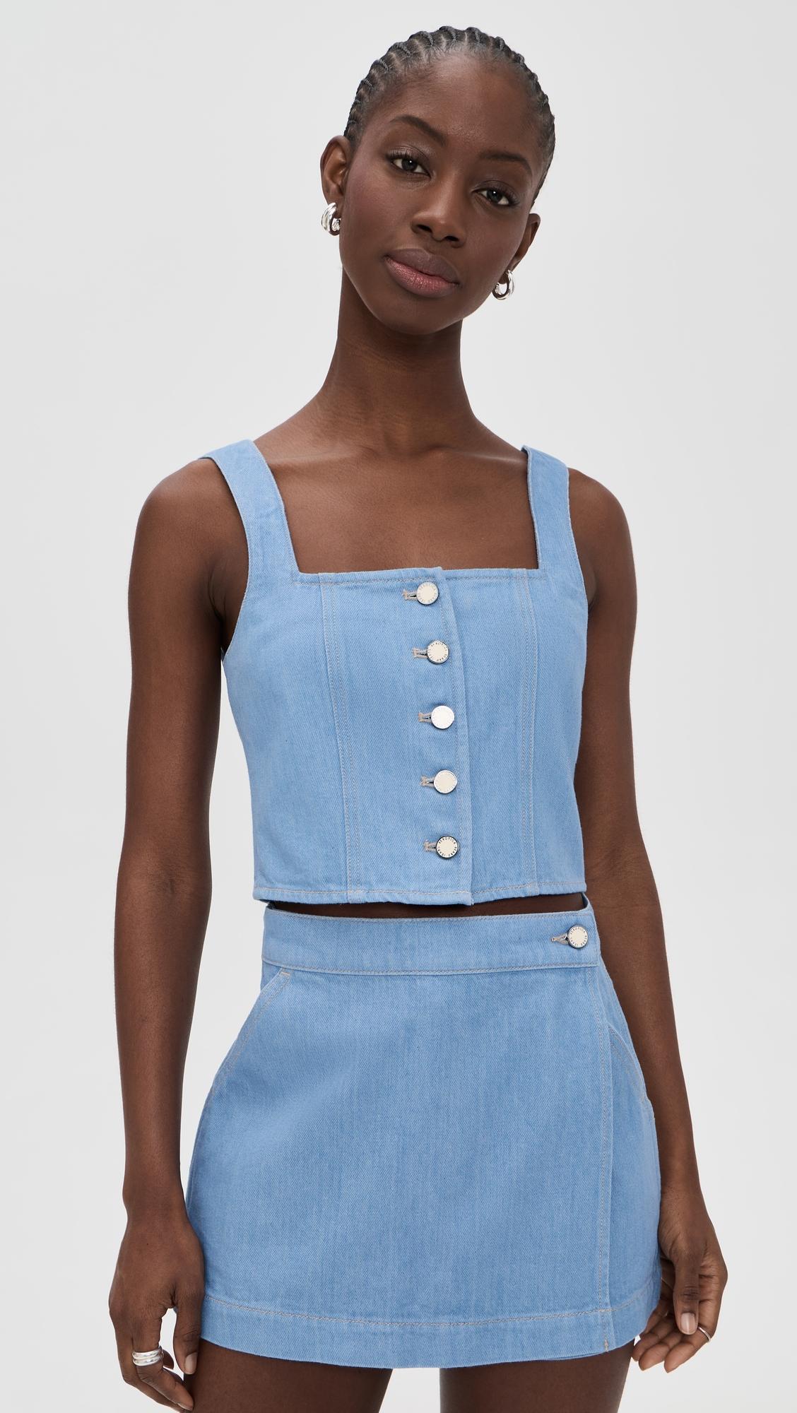 Spensley Vest by VERONICA BEARD JEAN