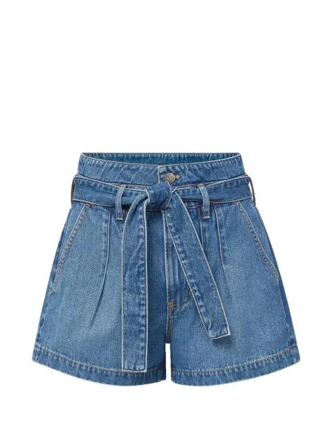 Jaylen belted shorts by VERONICA BEARD