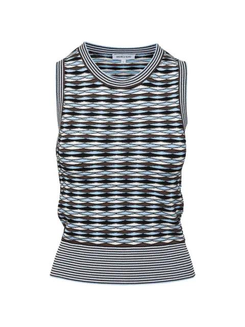 Jerrel cropped knit top by VERONICA BEARD