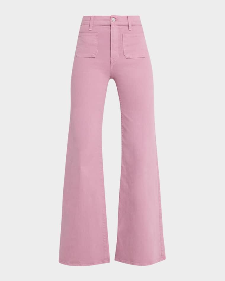 Joplin High-Rise Flare Jeans by VERONICA BEARD