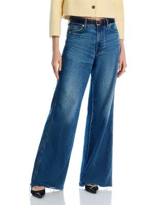 Kasey High Rise Wide Leg Jeans in Dusted Glare by VERONICA BEARD