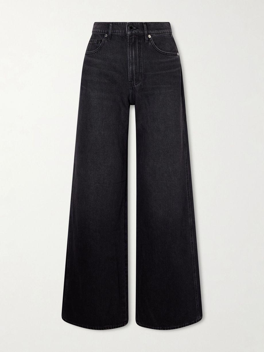 Kasey mid-rise wide-leg jeans by VERONICA BEARD