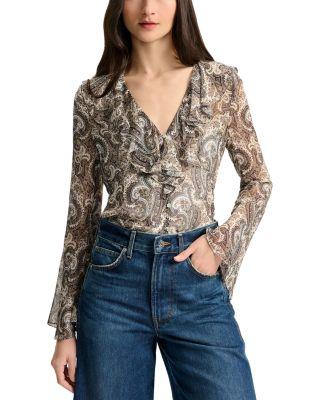 Kyrie Silk Top by VERONICA BEARD