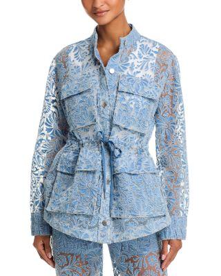 Lane Burnout Floral Jacket by VERONICA BEARD