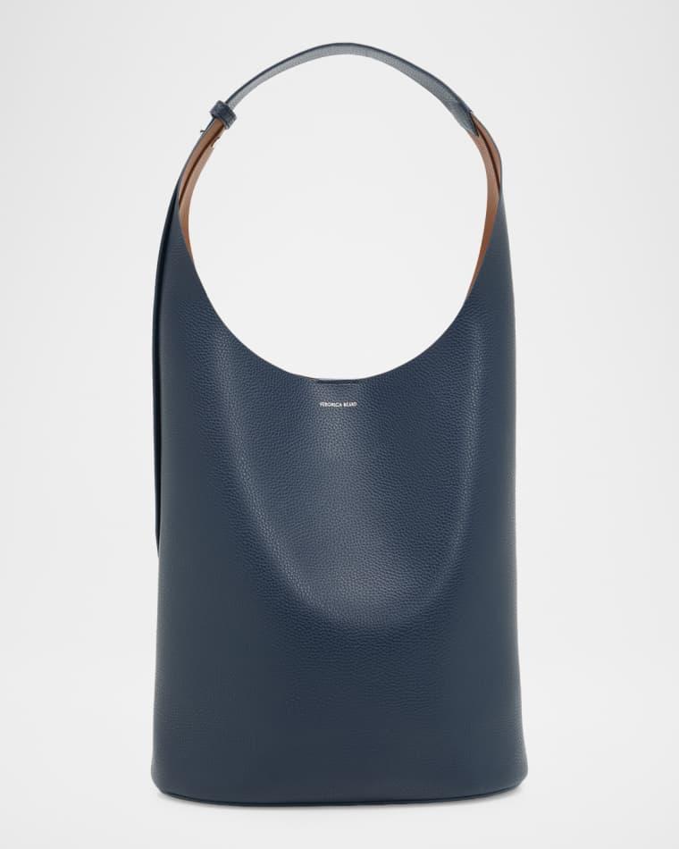 Loop Large Pebbled Leather Shoulder Bag by VERONICA BEARD