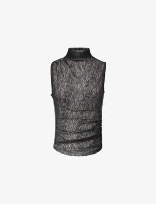 Mylie Sleeveless Lace Top by VERONICA BEARD