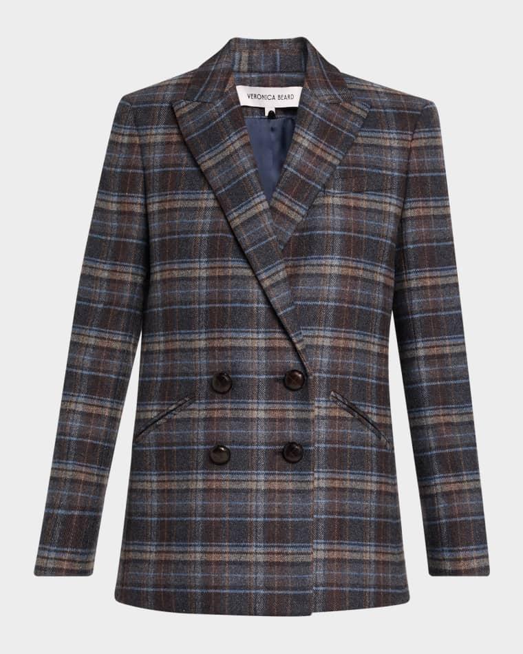 Oria Plaid Dickey Jacket by VERONICA BEARD