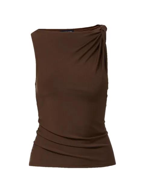 Otessa gathered-detail tank top by VERONICA BEARD