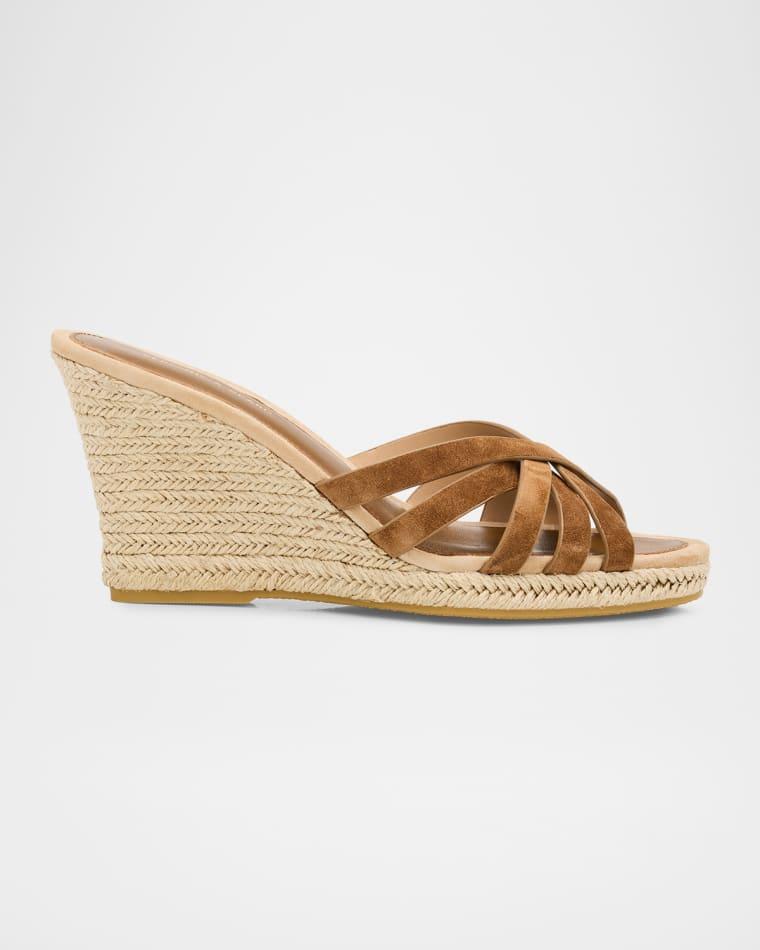 Phylina Suede Espadrille Wedge Sandals by VERONICA BEARD