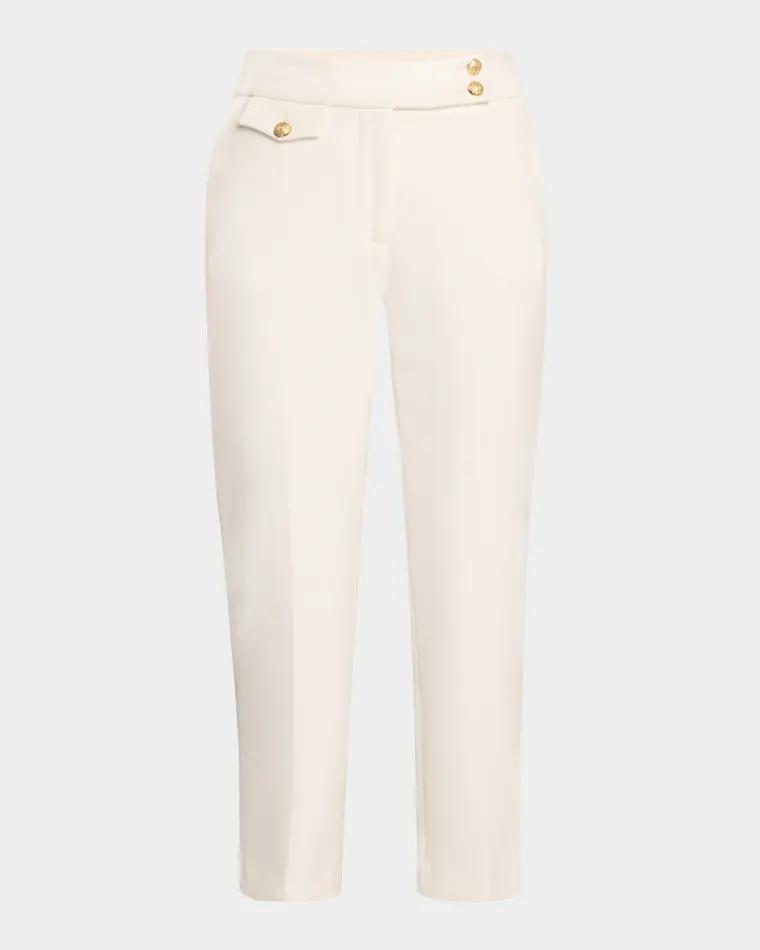 Renzo Straight Crop Pants by VERONICA BEARD