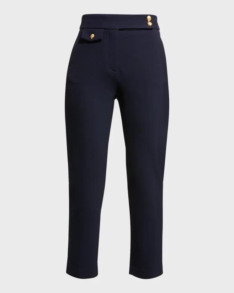 Renzo Straight Crop Pants by VERONICA BEARD