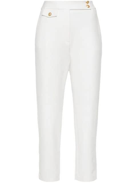 Renzo slim-fit cropped trousers by VERONICA BEARD