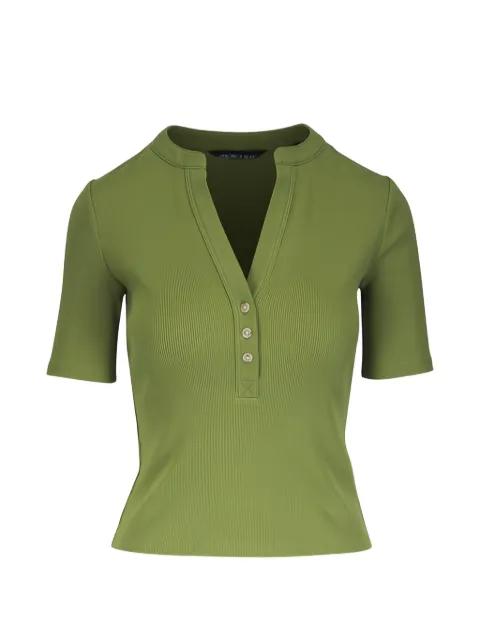 Reubian Cactus Henley top by VERONICA BEARD