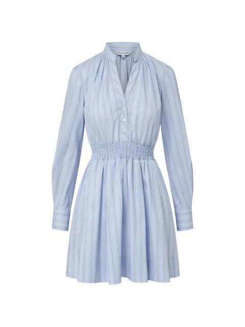 Schor striped button mini dress by VERONICA BEARD